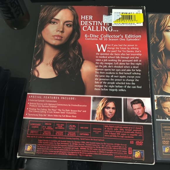 Tru Calling The Complete Series DVDs 8 Discs Fox Eliza Dushku Jason Priestley - Picture 4 of 7